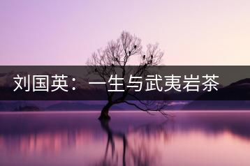 劉國英：一生與武夷巖茶結(jié)緣