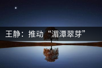 王靜：推動(dòng)“湄潭翠芽”申報(bào)國(guó)家非遺