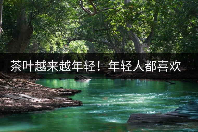 茶葉越來(lái)越年輕！年輕人都喜歡這樣的茶葉包裝