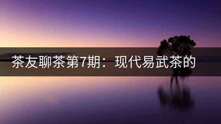 茶友聊茶第7期：現(xiàn)代易武茶的發(fā)起者，普洱茶史重量級人物—張毅