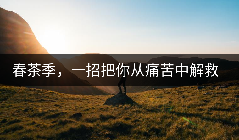 春茶季，一招把你從痛苦中解救出來(lái)