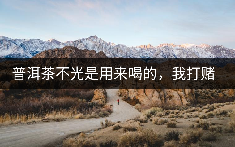 普洱茶不光是用來喝的，我打賭你第一條就不知道！