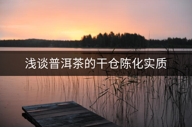 淺談普洱茶的干倉陳化實(shí)質(zhì)