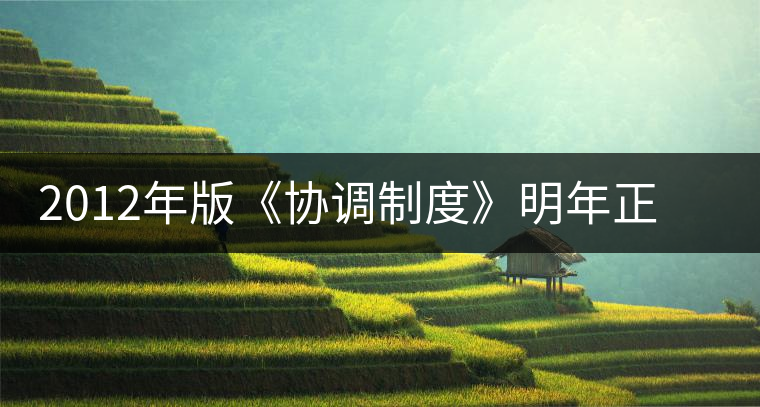2012年版《協(xié)調(diào)制度》明年正式啟用普洱茶成功列入目錄 2012年版《協(xié)調(diào)制度》明年正式啟用普洱茶成功列入目錄