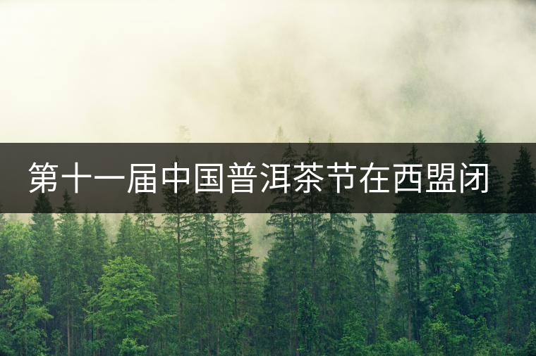 第十一屆中國普洱茶節(jié)在西盟閉幕 第十一屆中國普洱茶節(jié)在西盟閉幕