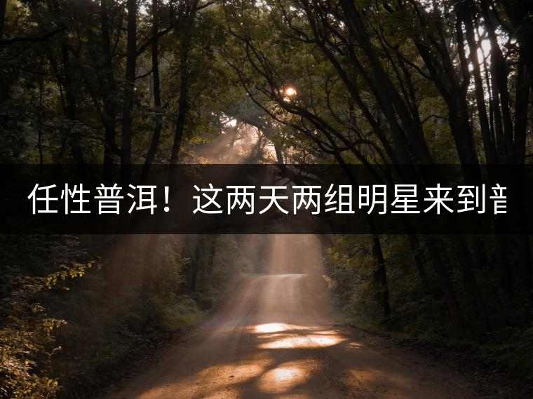 任性普洱！這兩天兩組明星來(lái)到普洱！