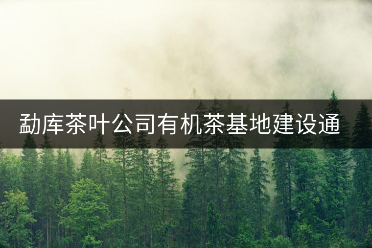 勐庫茶葉公司有機(jī)茶基地建設(shè)通過市級(jí)鑒定 勐庫茶葉公司有機(jī)茶基地建設(shè)通過市級(jí)鑒定