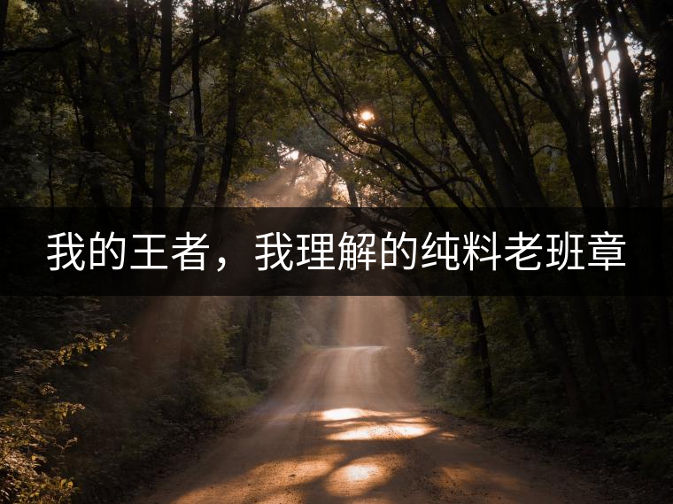 我的王者，我理解的純料老班章