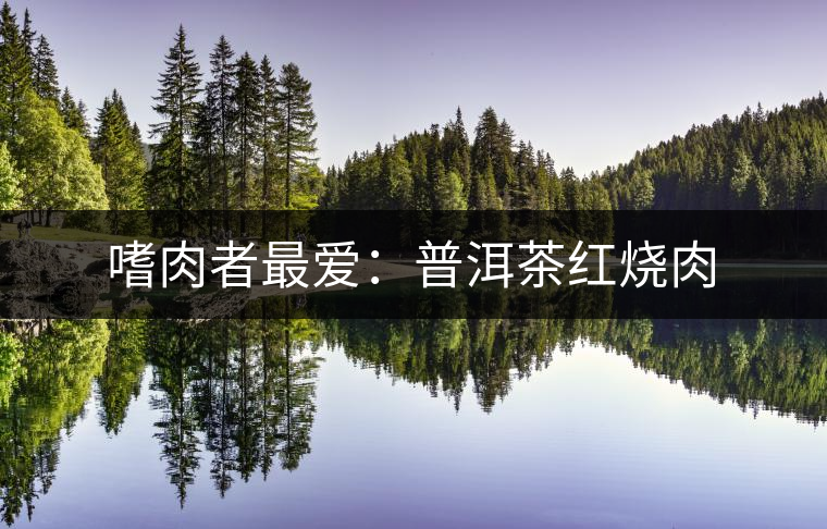 嗜肉者最愛:普洱茶紅燒肉 嗜肉者最愛:普洱茶紅燒肉