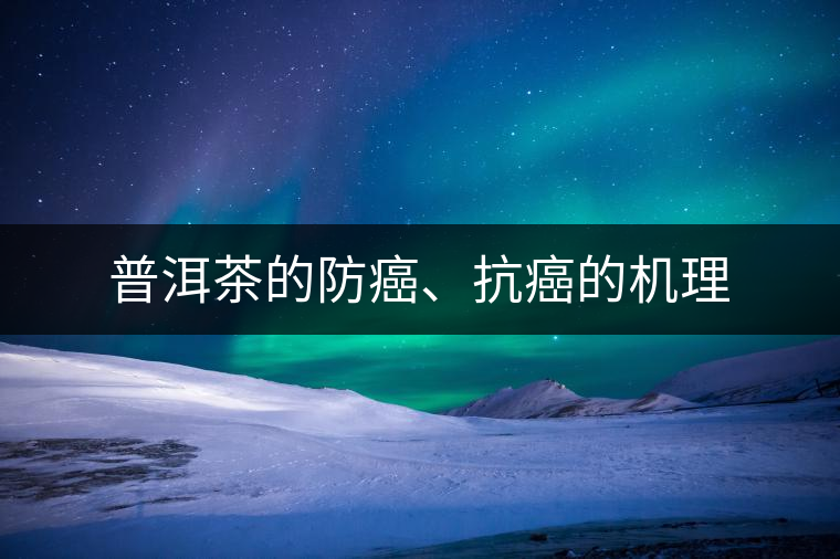 普洱茶的防癌、抗癌的機(jī)理