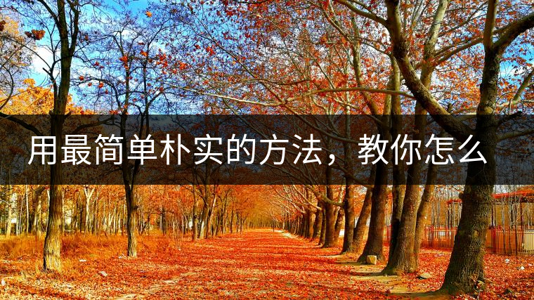 用最簡單樸實的方法，教你怎么泡好一杯普洱茶？