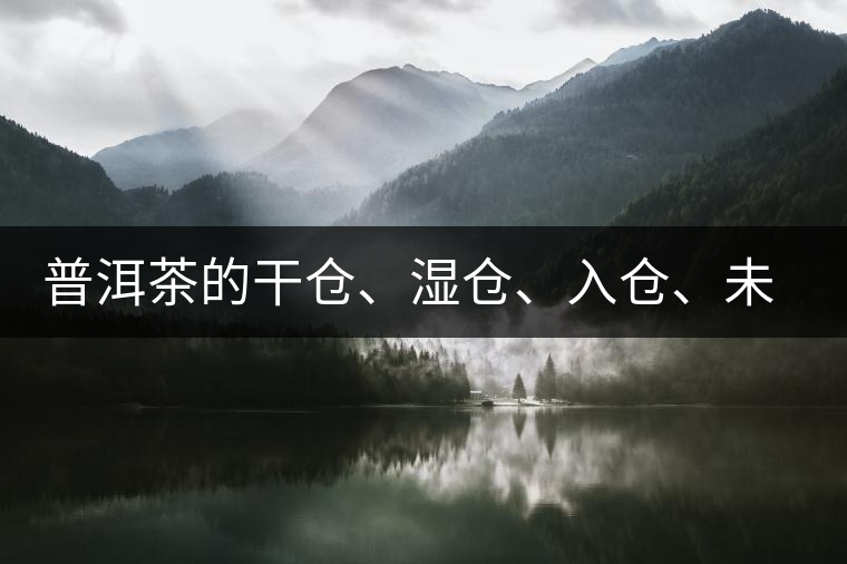 普洱茶的干倉、濕倉、入倉、未入倉及辨識區(qū)分