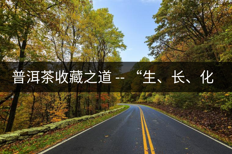 普洱茶收藏之道 -- “生、長、化、收、藏”