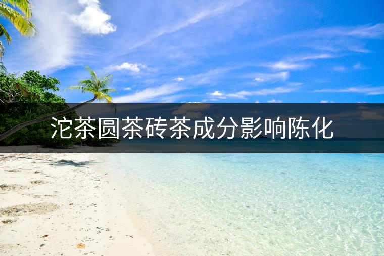 沱茶圓茶磚茶成分影響陳化