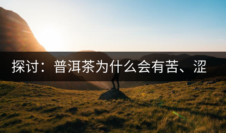探討：普洱茶為什么會(huì)有苦、澀味兒？