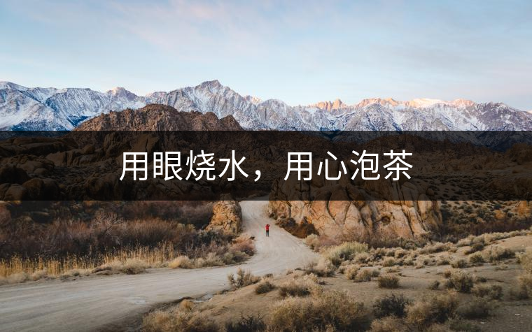 用眼燒水，用心泡茶