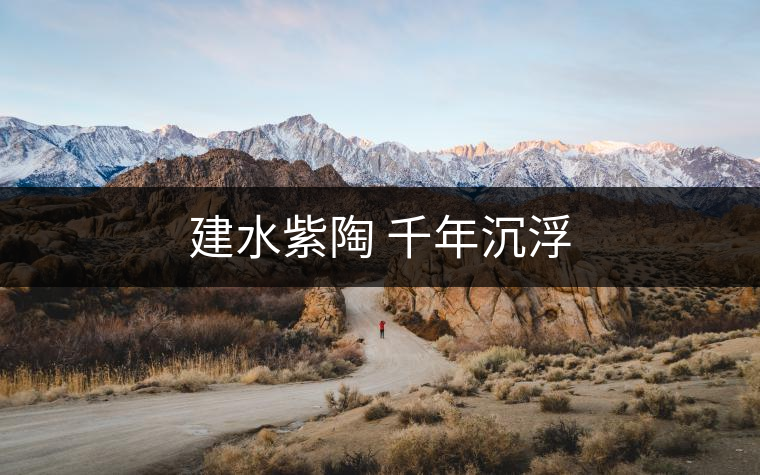建水紫陶 千年沉浮 建水紫陶 千年沉浮