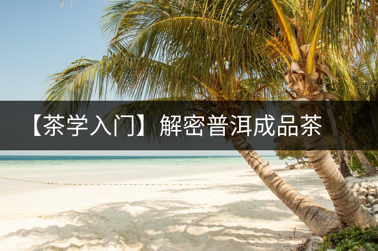 【茶學(xué)入門(mén)】解密普洱成品茶干燥 【茶學(xué)入門(mén)】解密普洱成品茶干燥