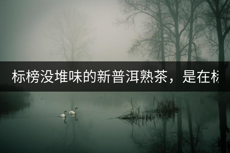 標(biāo)榜沒堆味的新普洱熟茶，是在標(biāo)榜無知！