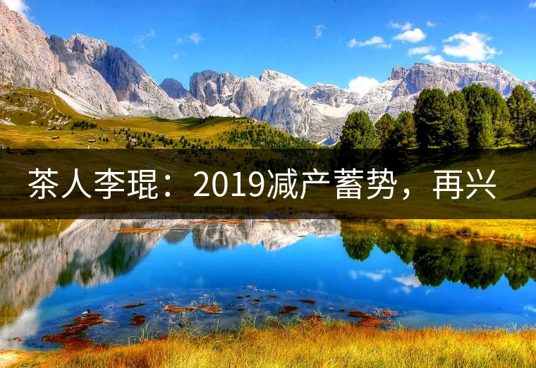 茶人李琨：2019減產(chǎn)蓄勢，再興普洱茶