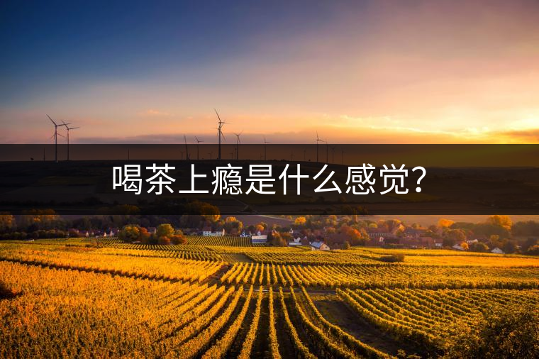 喝茶上癮是什么感覺(jué)？