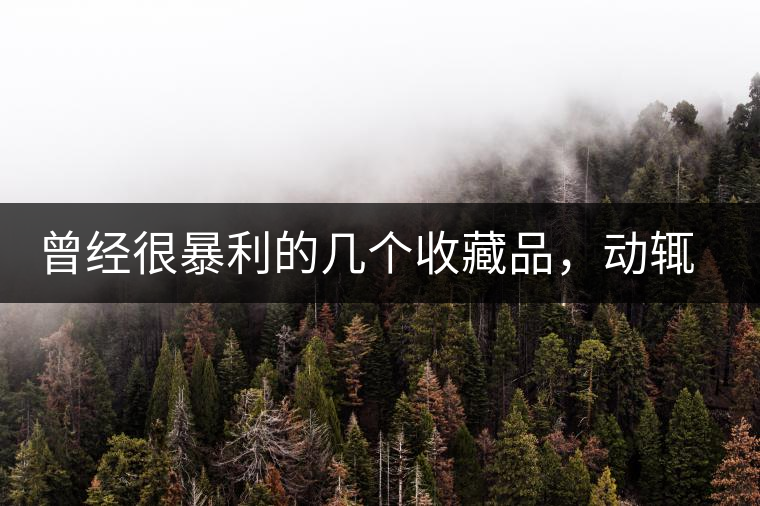 曾經(jīng)很暴利的幾個(gè)收藏品，動(dòng)輒就賺上千萬(wàn)，最后一個(gè)至今大熱