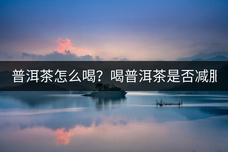 普洱茶怎么喝？喝普洱茶是否減肥？