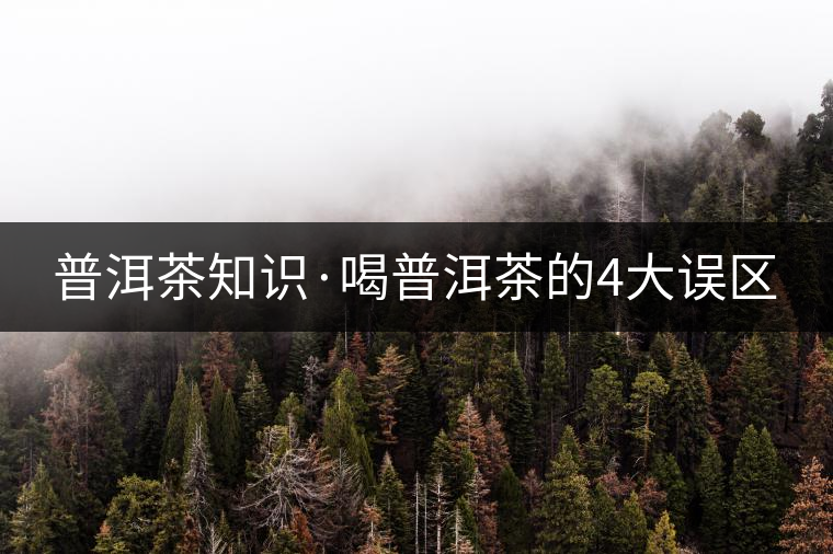 普洱茶知識(shí)·喝普洱茶的4大誤區(qū)