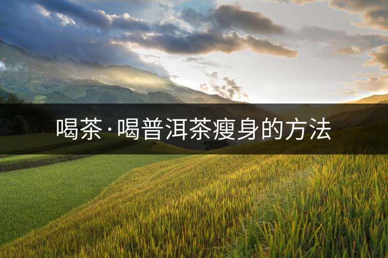 喝茶·喝普洱茶瘦身的方法