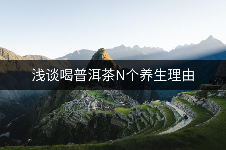 淺談喝普洱茶N個養(yǎng)生理由