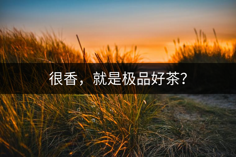 很香，就是極品好茶？