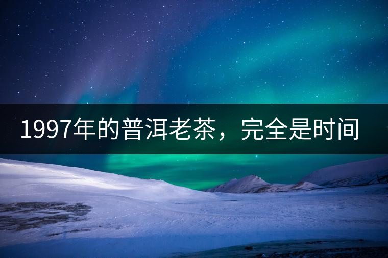 1997年的普洱老茶，完全是時間的味道。