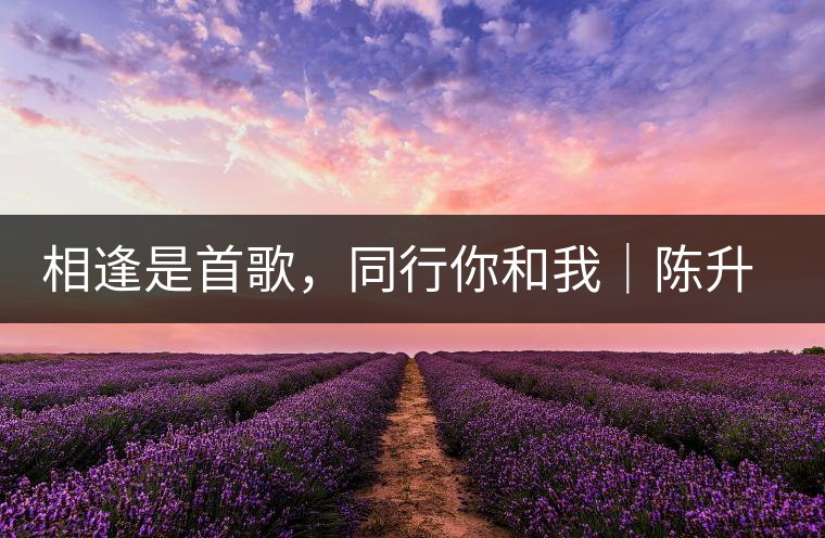 相逢是首歌，同行你和我｜陳升號(hào)與大家相約武漢茶博會(huì)！