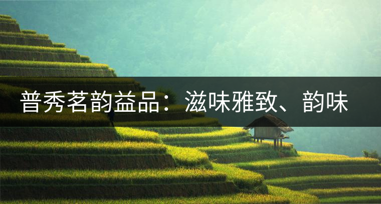 普秀茗韻益品：滋味雅致、韻味悠然