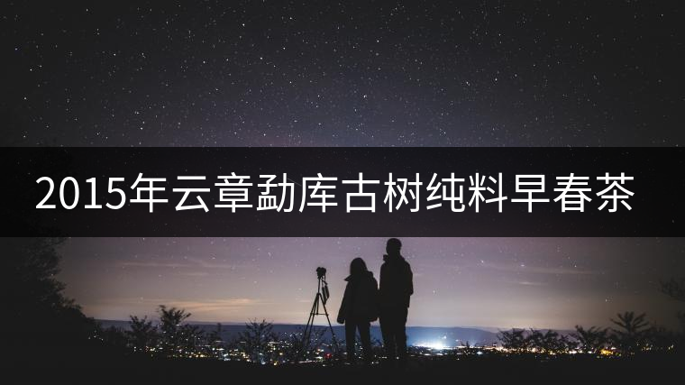 2015年云章勐庫古樹純料早春茶——古樹春韻 2015年云章勐庫古樹純料早春茶——古樹春韻