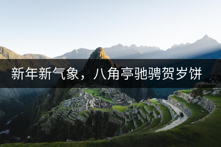 新年新氣象，八角亭馳騁賀歲餅即將上市