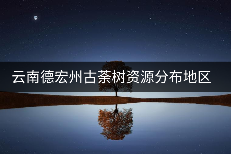 云南德宏州古荼樹資源分布地區(qū)及茶樹特點介紹 云南德宏州古荼樹資源分布地區(qū)及茶樹特點介紹