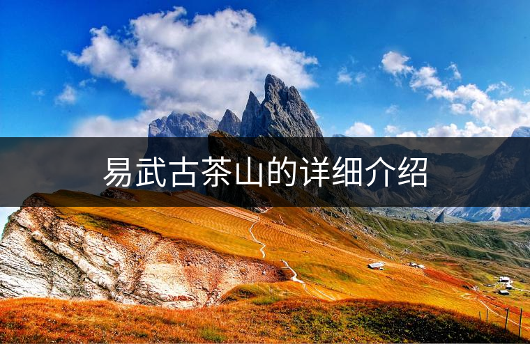 易武古茶山的詳細介紹 易武古茶山的詳細介紹