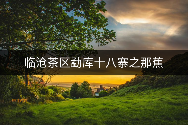 臨滄茶區(qū)勐庫(kù)十八寨之那蕉