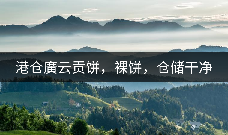 港倉廣云貢餅，裸餅，倉儲干凈