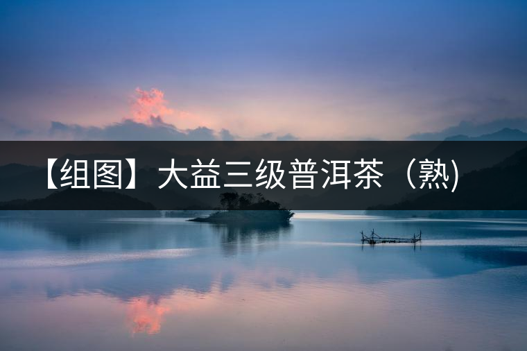 【組圖】大益三級普洱茶(熟)開湯 【組圖】大益三級普洱茶(熟)開湯