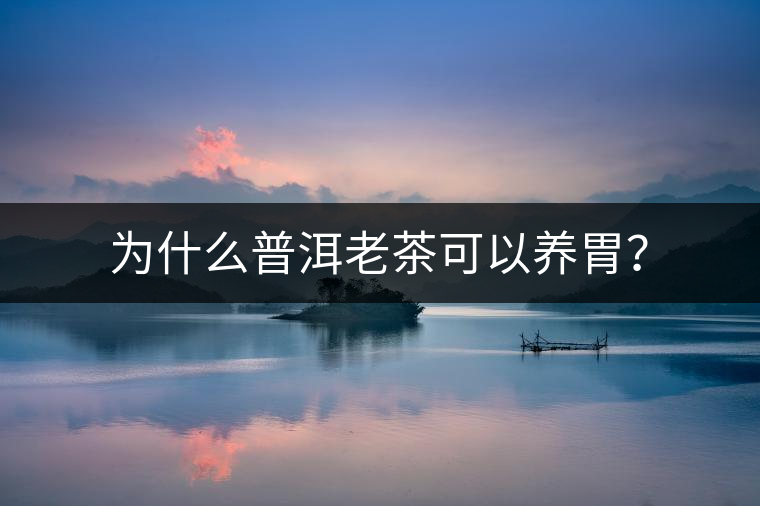 為什么普洱老茶可以養(yǎng)胃? 為什么普洱老茶可以養(yǎng)胃?