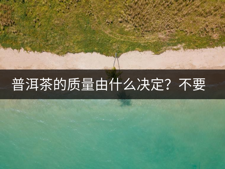 普洱茶的質(zhì)量由什么決定？不要輕信等級