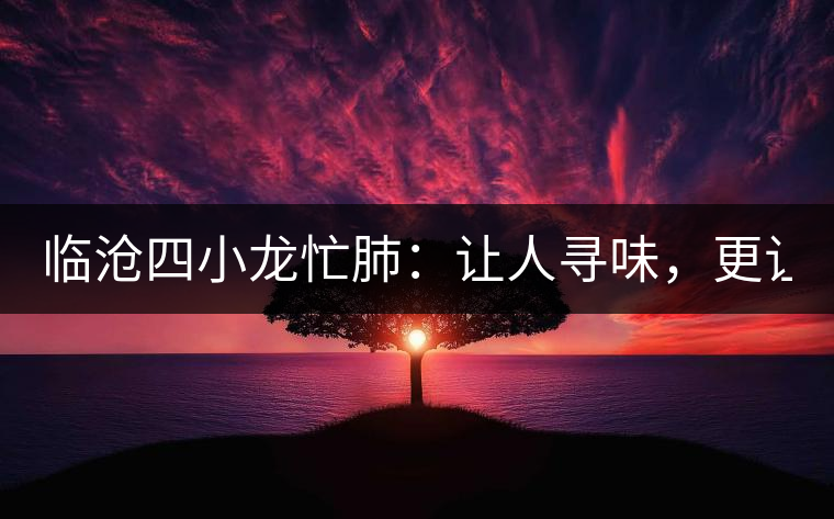 臨滄四小龍忙肺：讓人尋味，更讓人回味！