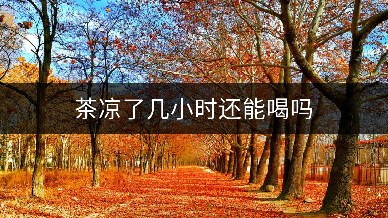 茶涼了幾小時還能喝嗎