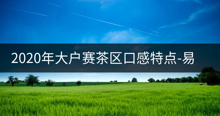 2020年大戶賽茶區(qū)口感特點(diǎn)-易武中聘號(hào) 2020年大戶賽茶區(qū)口感特點(diǎn)-易武中聘號(hào)