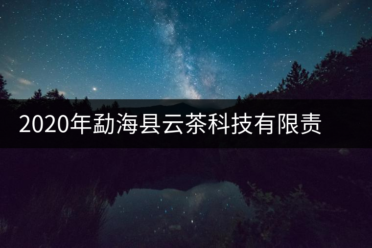 2020年勐??h云茶科技有限責(zé)任公司簡(jiǎn)介 2020年勐海縣云茶科技有限責(zé)任公司簡(jiǎn)介