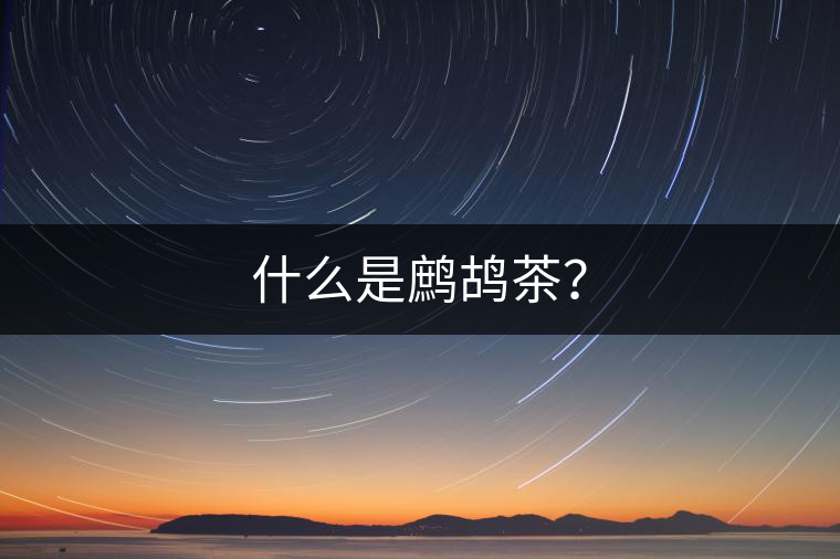 什么是鷓鴣茶？