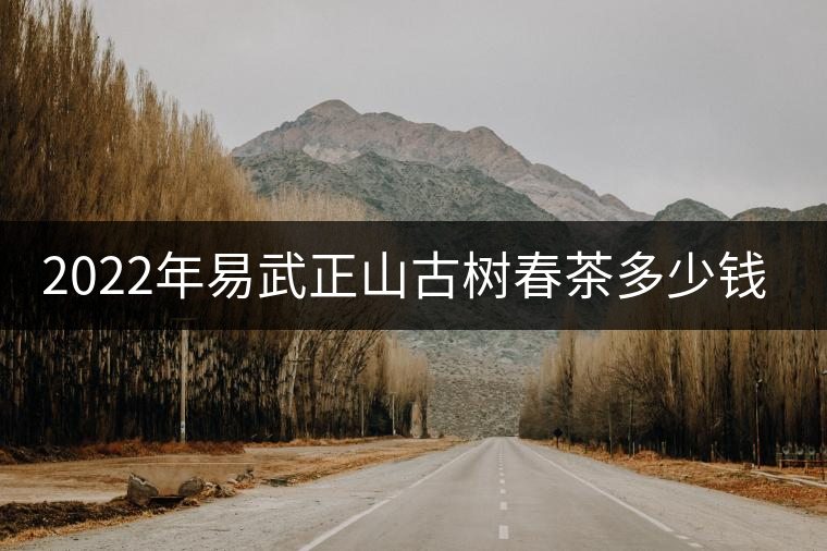 2022年易武正山古樹春茶多少錢一公斤？