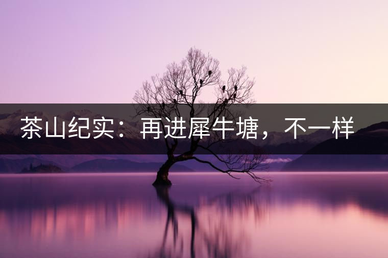 茶山紀(jì)實(shí)：再進(jìn)犀牛塘，不一樣的感覺；菁瑤可以預(yù)見的豐收年